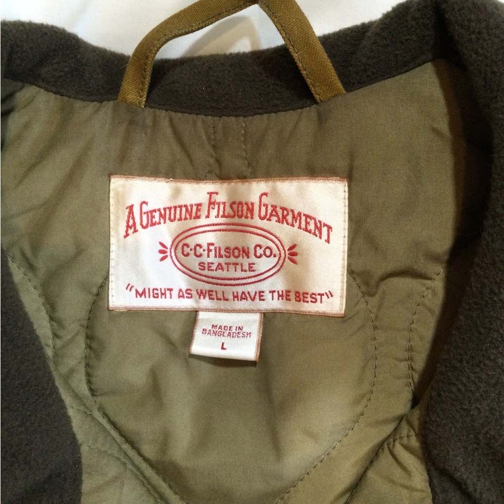 Filson Primaloft Vest - Picture 4 of 10